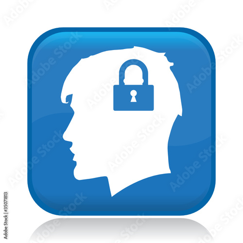 LOCK HEAD ICON