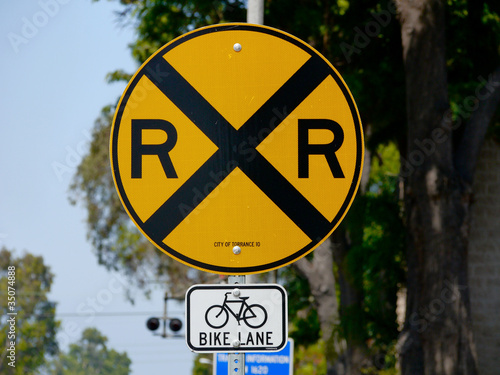 Railroad Crossing Sign