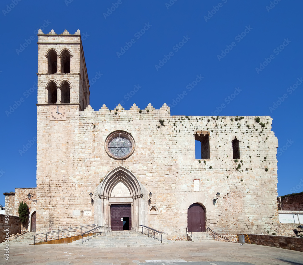 Sr. Mary  church. Blanes, Spain