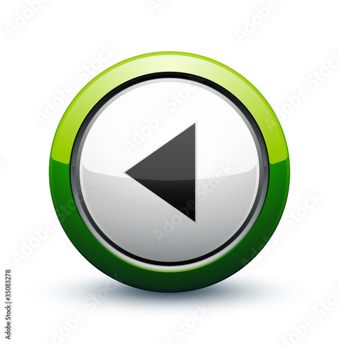 icône flèche précédant