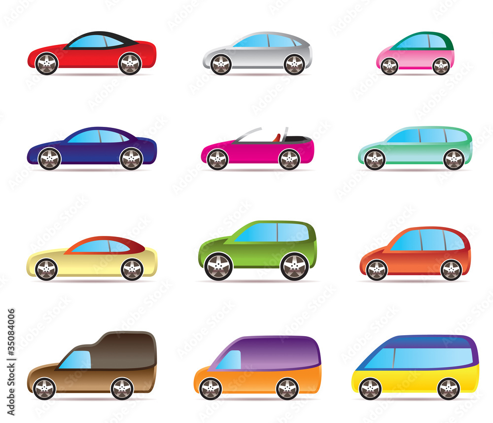 Popular types of cars