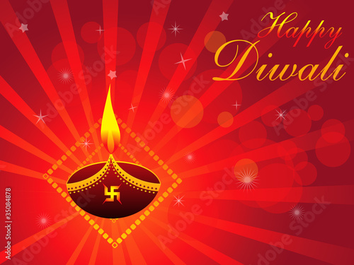 abstract deepawali background