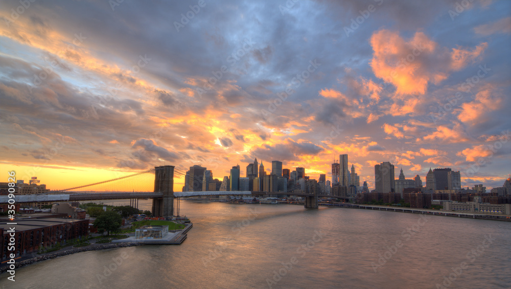 Fototapeta premium Manhattan Skyline