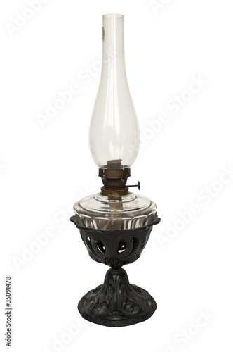 Принти на полотні Antique oil lamp