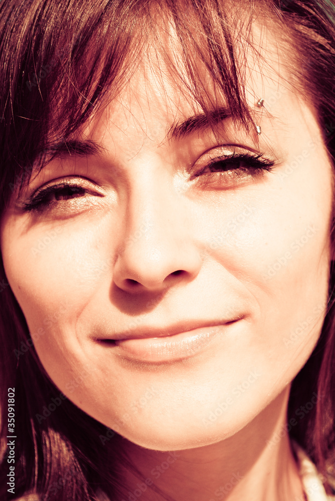 Obraz premium Portrait of a beautiful girl