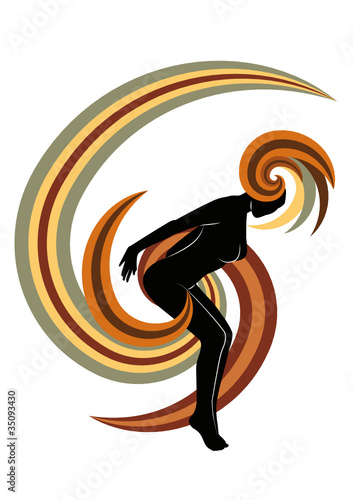 Posing Swirl