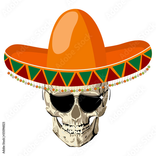 Sombrero skull