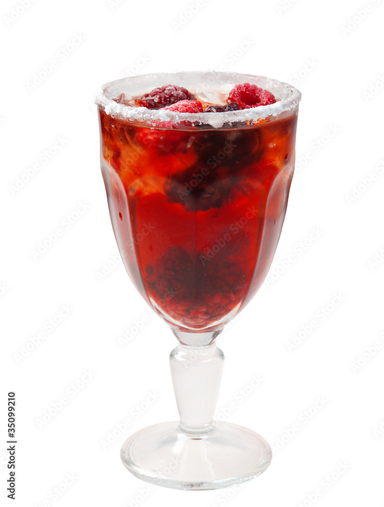 raspberry cocktail closeup raspberry cocktail closeup