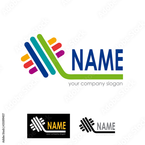 Logo ball of yarn # Vector