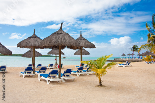 plage, île Maurice