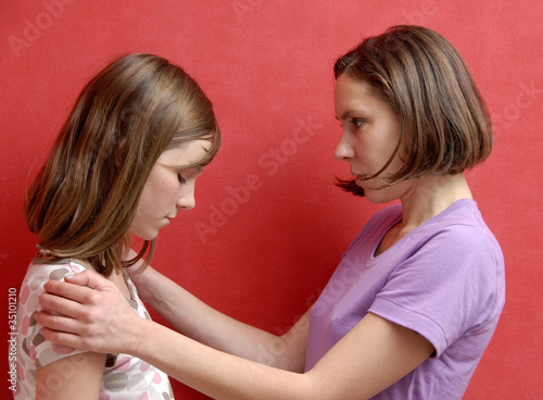 Obraz na plátně mére fille relation