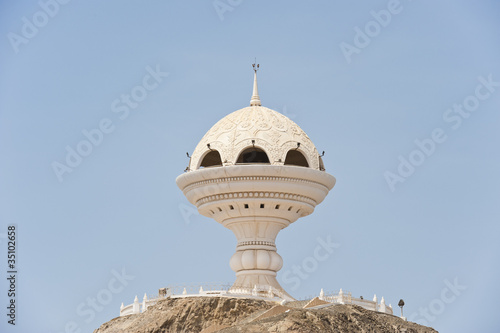 Giant incense burner structure in Muscat Oman