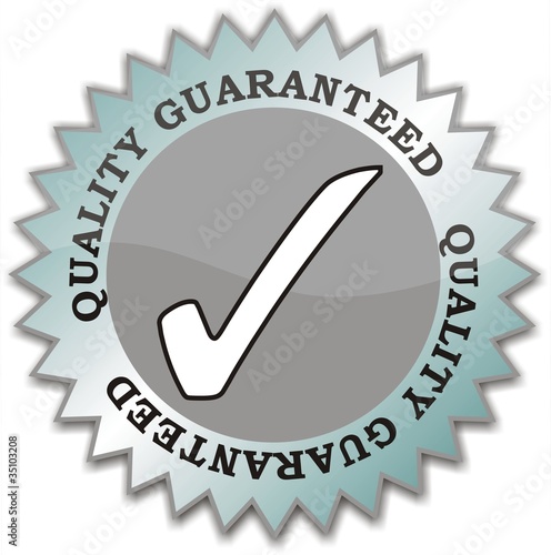 bouton quality guaranteed