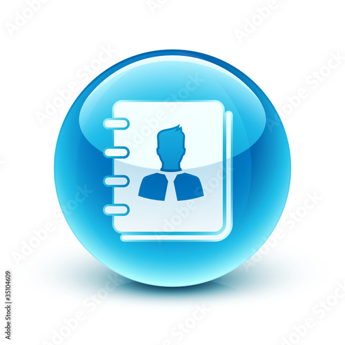 icône agenda / daily planner icon