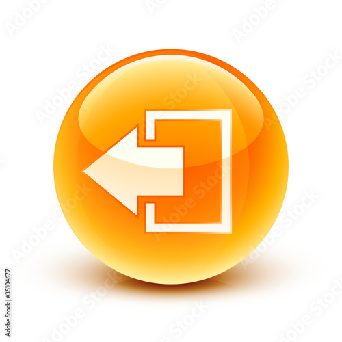 icône sortie déconnexion / disconnect icon