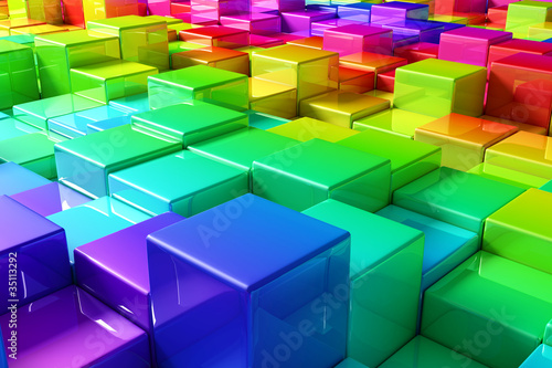 Colorful cubes