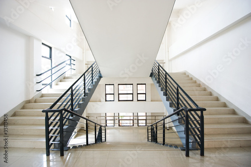 modern stairs Fototapet