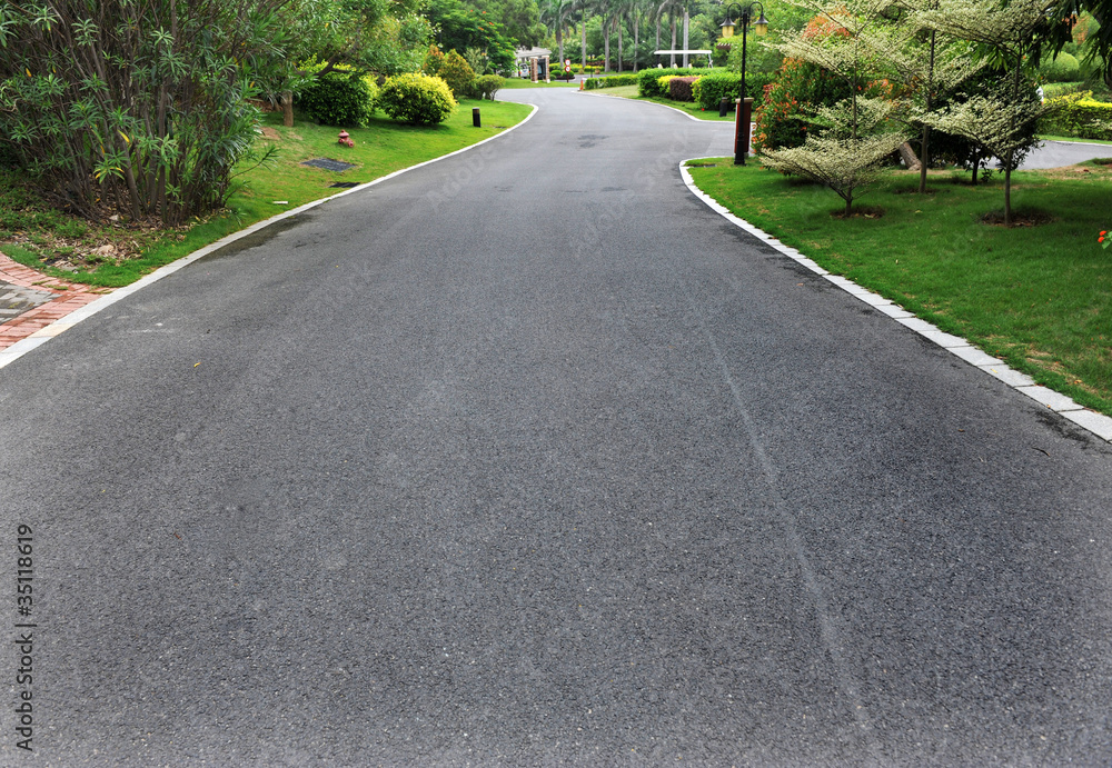 Obraz premium winding road