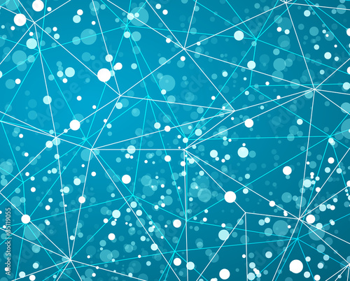 Vector connection background
