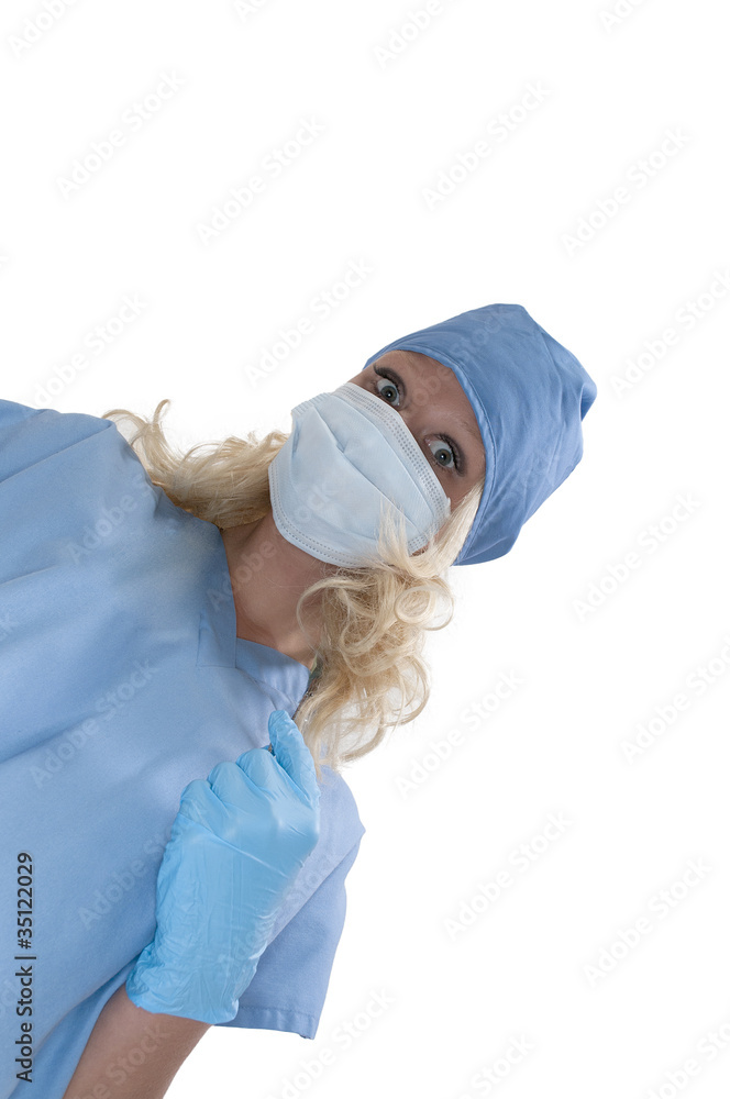 Fototapeta premium Beautiful Woman Surgeon