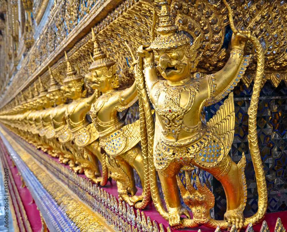Ancient palace in Bangkok, Thailand