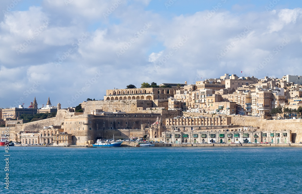 View of old Valletta