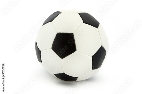 Classic black and white football