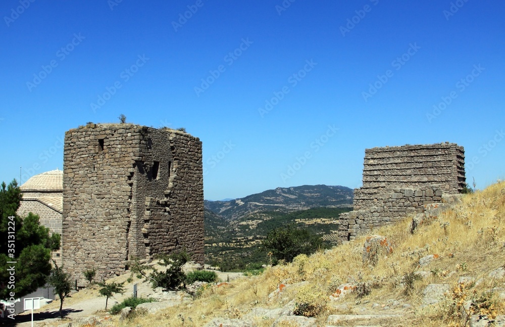 Ruined Athena Temple in Assos