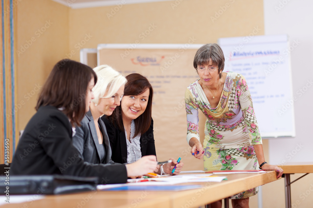 Fototapeta premium arbeitsgruppe