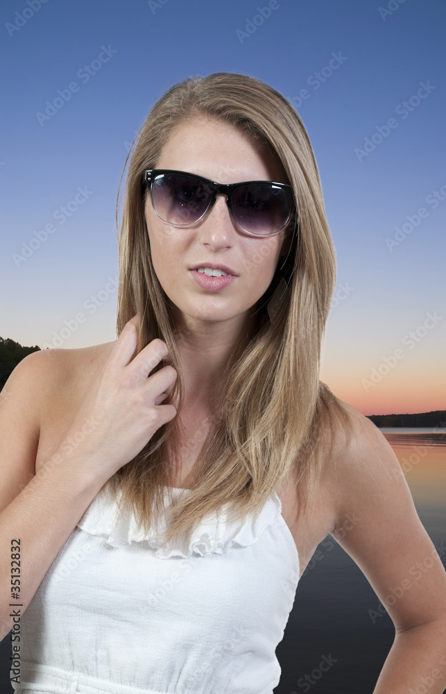 Woman in Sunglasses