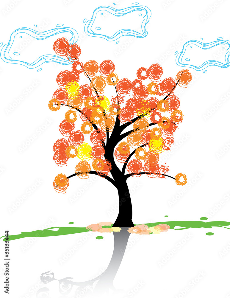 Осенне Дерево