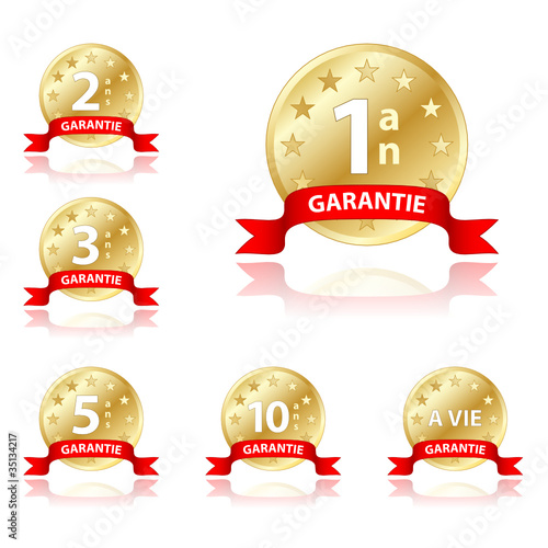 Icônes GARANTIE 