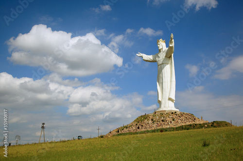 Jesus Christ Monument, Swiebodzin, Poland photo