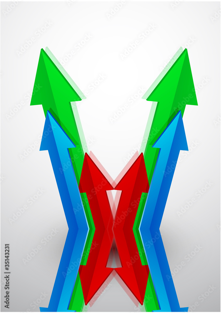 Abstract red and green lines vector background Abstract red and green lines vector background
