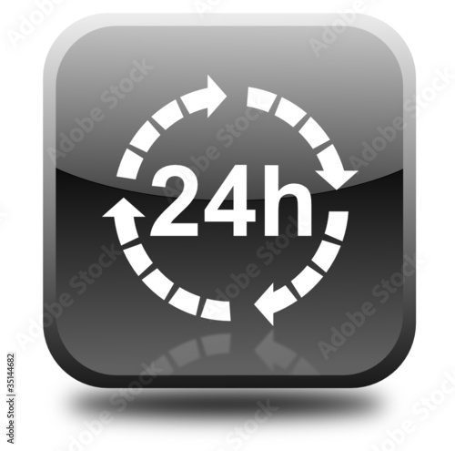 Delivery 24 hours icon