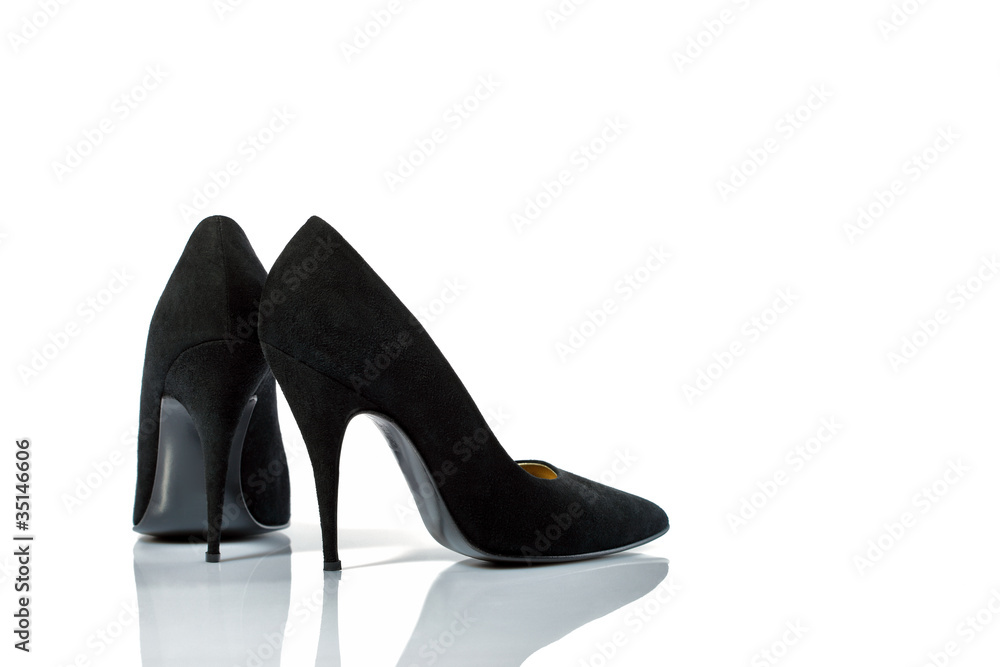 Schwarze italienische Pumps Schwarze italienische Pumps