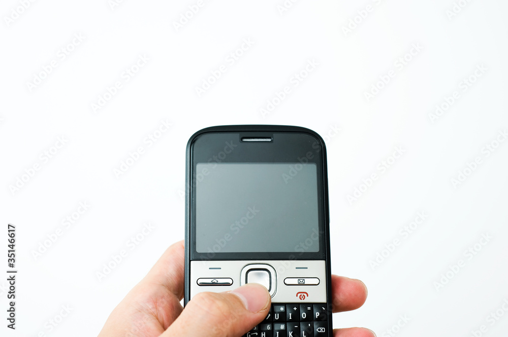cellphone in a hand cellphone in a hand