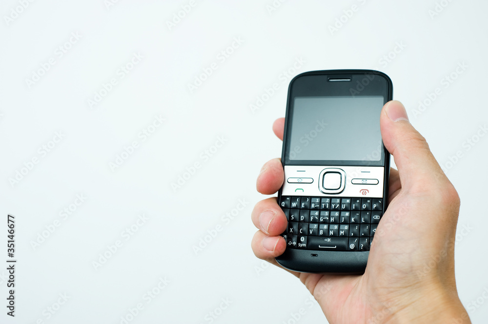 cellphone in a hand cellphone in a hand