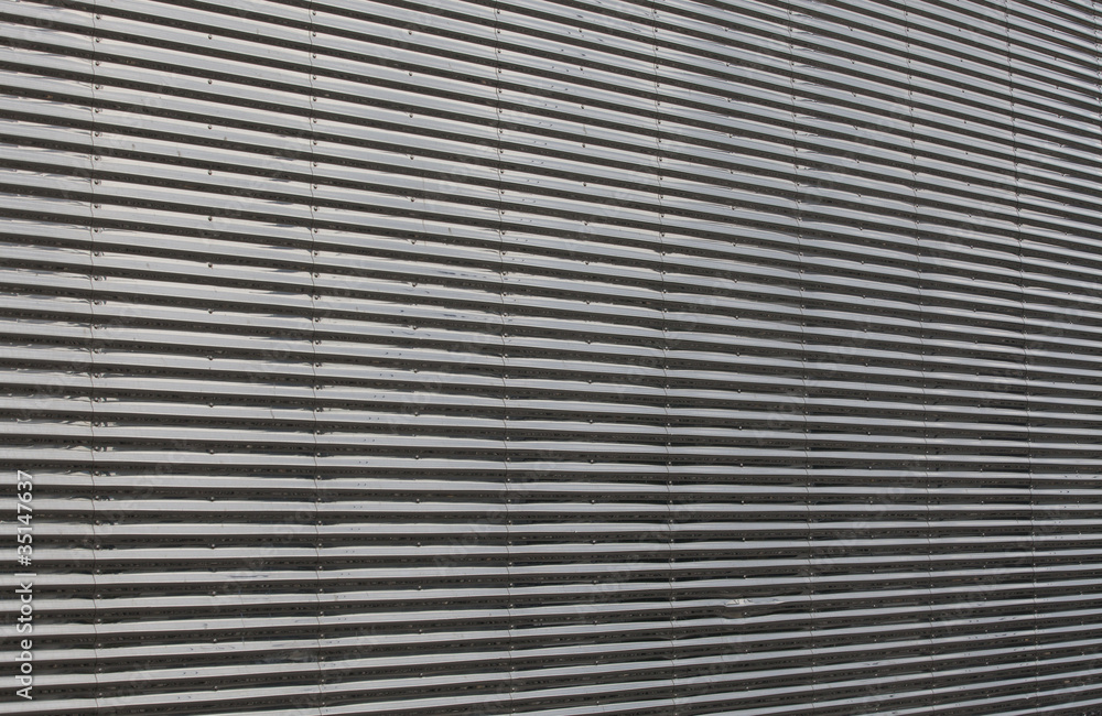 Der Wellblechhintergrund Der Wellblechhintergrund