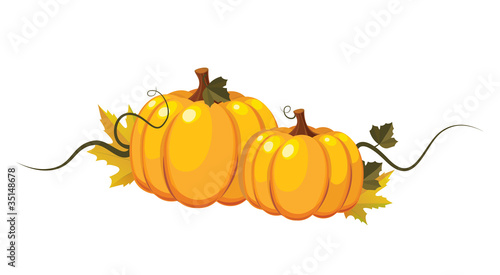 Vector pumpkins