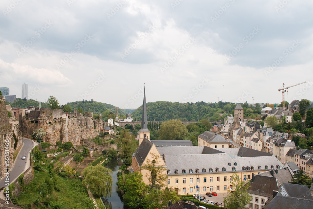 Luxembourg City. panorama