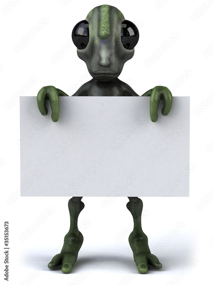 Obraz premium Alien