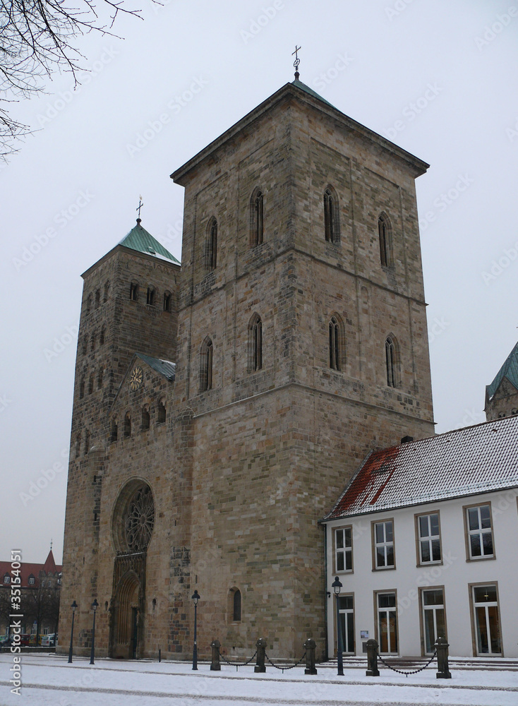 Fototapeta premium Der Dom im Winter