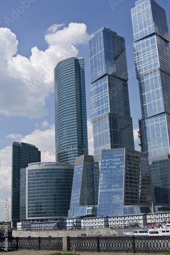 Moscow  modern buildings