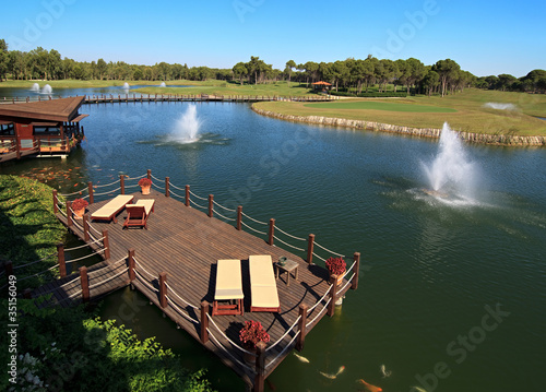 Area of Sueno Golf Club.