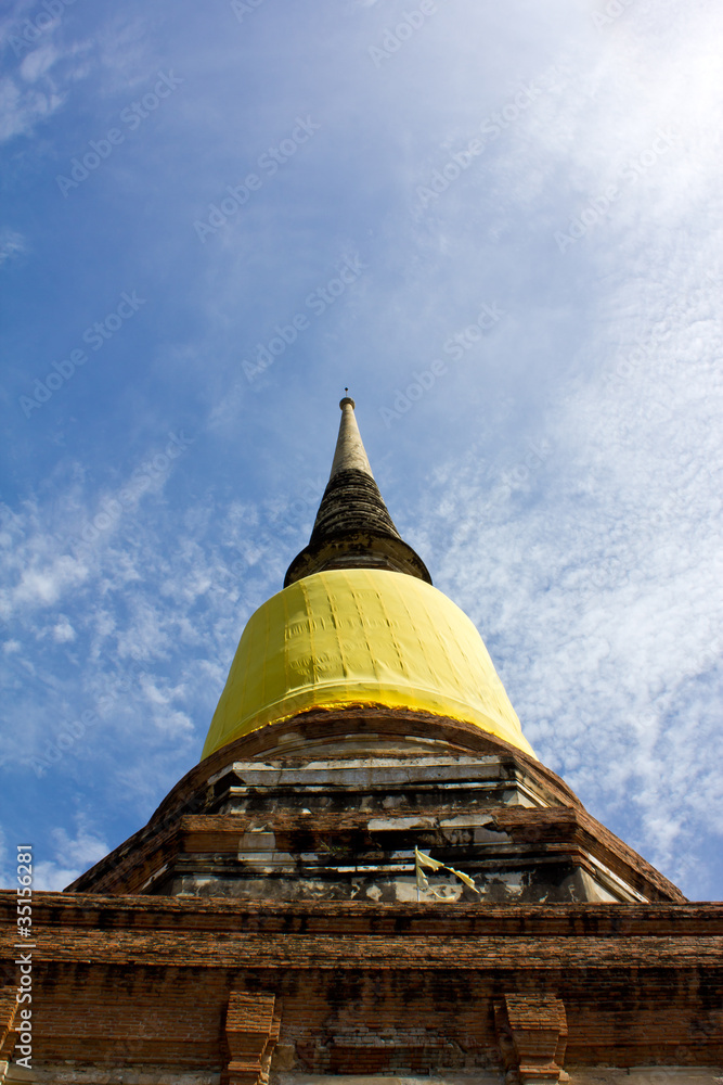 Naklejka premium pagoda thailand