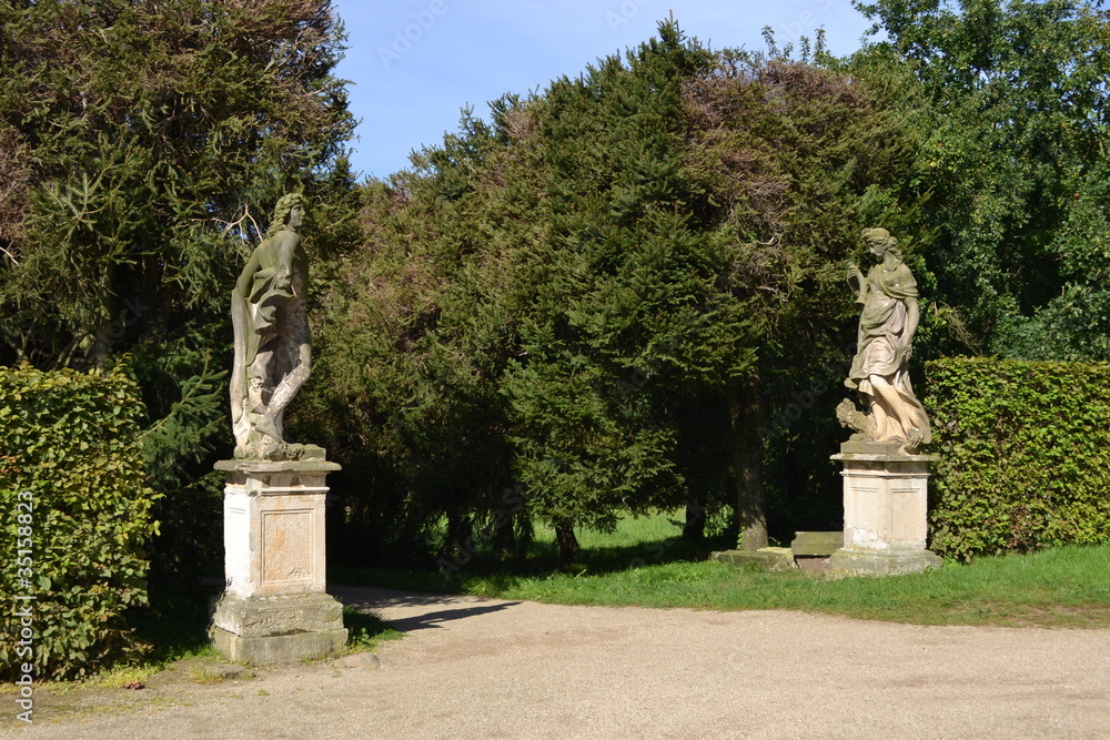 Obraz premium Park Moritzburg