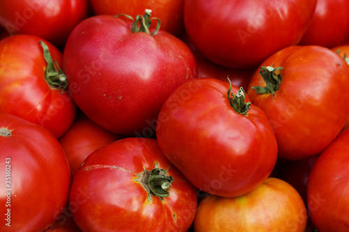 Vegetables   ripe  tomatoes © olegusk