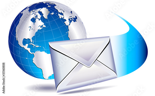 email mailing the world