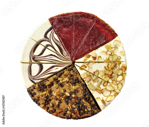 Фотография cheesecakes slices